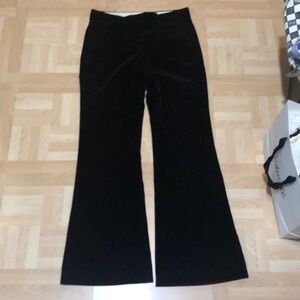 Theory brown velvet pant